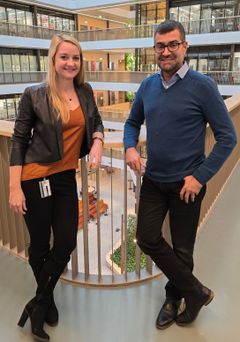 Forskarna Leslie Kirby och Gonçalo Castelo-Branco