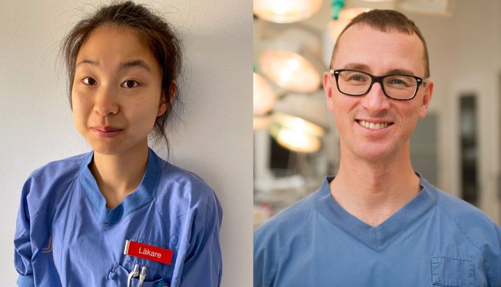 Ruixin Lu och Ulrik Sartipy är forskare vid Karolinska Institutet.