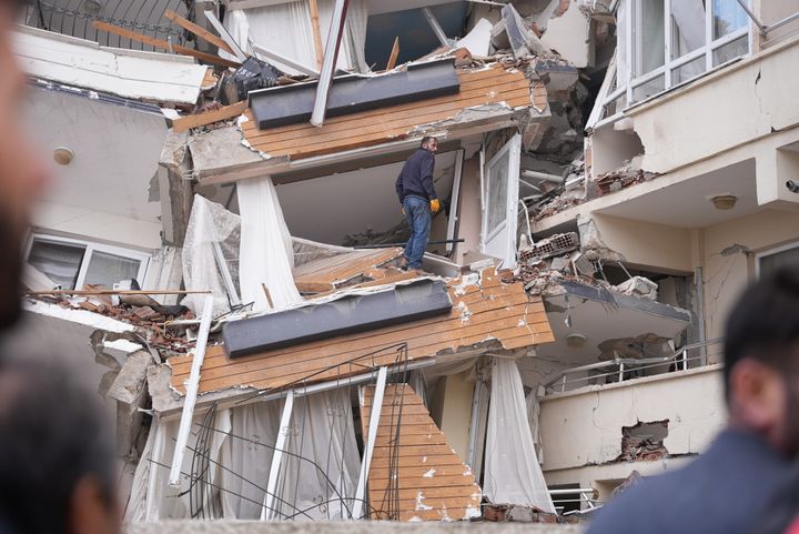 Jordbävningen drabbade miljontals människor i Turkiet