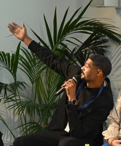 Michel Tornéus, flerfaldig svensk mästare i längdhopp.