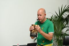 Den kända sportjournalisten och tidigare kommentatorn Kaj Kunnas.