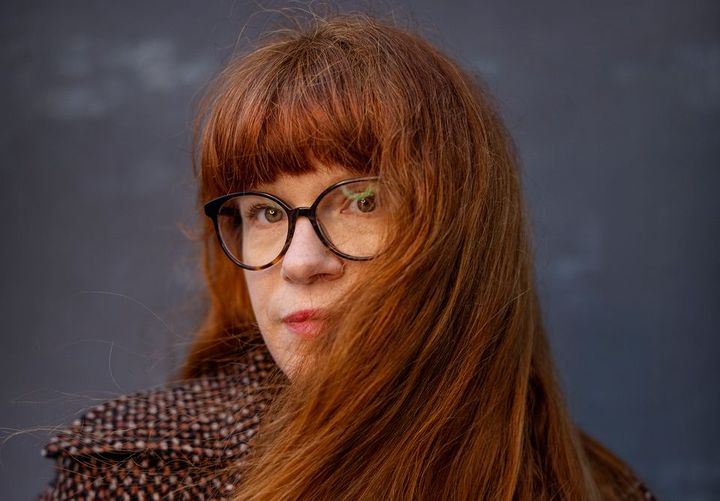 Författaren Sofia Stenström får Aftonbladets litteraturpris 2023. Foto: Magnus Wennman/Aftonbladet