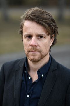 Staffan Lindberg, Aftonbladet, får Aftonbladet Klimatjournalistpris 2023. I juryn sitter professor Johan Rockström och Kerstin Brunnberg, tidigare vd SR, samt Jonathan Jeppsson, grävchef på Aftonbladet. Foto: Urban Andersson/Aftonbladet