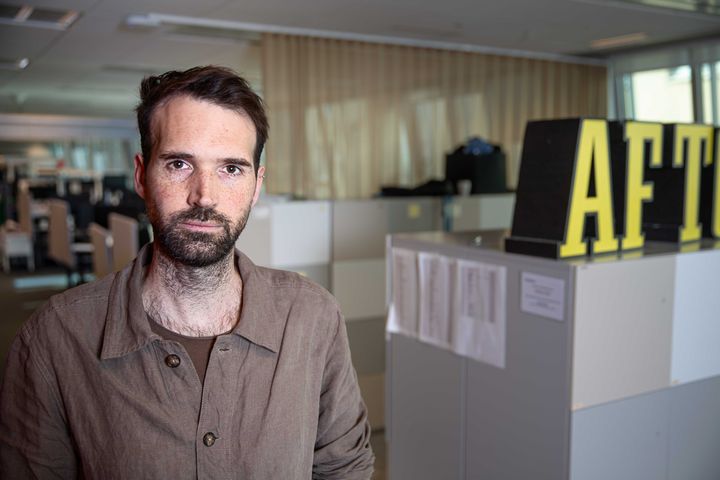 Andreas Landmark går in i en ny projektroll som AI-general på Aftonbladet. Foto: Malin Lövkvist / Aftonbladet