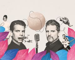 Först ut att AI-processas av SvD Kultur är Alex & Sigges podcast”. Illustration: Liv Widell/SvD. Foto: Magnus Ragnvid, Alamy, TT.