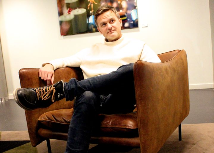 Podmes vd Johan Strömberg räknar nu in över 200 000 betalande prenumeranter till podcast-plattformen. – Det är en nivå ingen trodde vi skulle nå så snabbt, säger han. Fotograf: Michel Anbratt/Podme
