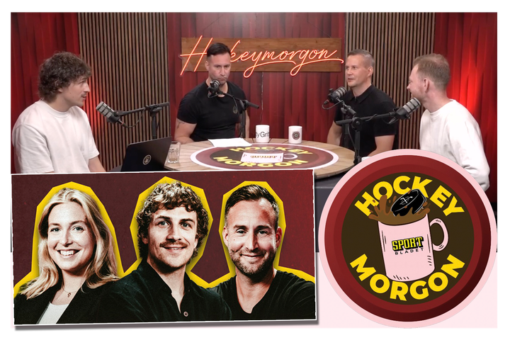 Nyförvärv i Hockeymorgons studio. Tobias Dahlberg, är ny programledare och Christopher Heino-Lindberg ny expert tillsammans med Johanna Lagus, som varit med sedan start.