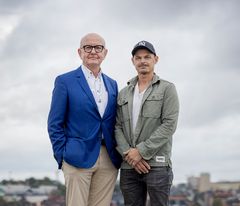 Reporter Peter Kadhammar och fotograf Peter Wixtröm.