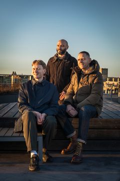 Mårten Paridon Pettersson, Daniel Persson Mora och Björn Barr. Foto: Magnus Hjalmarson Neideman / SvD