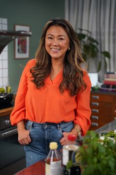 I dag är det Godare-premiär för Jennie Walldéns  programserie ”Jennie lagar asiatiskt”. Foto: Luckyday pictures