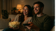 Allt fler kopplar av med streaming – svenskarna tittar nu i snitt 95 minuter om dagen.