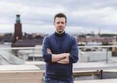 Max Schüler, Director of Brand Studio på Schibsted. Foto: Anna Taflin / Schibsted