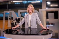 Lotta Folcker, publisher och ansvarig utgivare för Aftonbladet. Aftonbladet har beviljats nationell sändningslicens och planerar att starta sin nya radiokanal i höst. Foto: Björn Lindahl / Aftonbladet