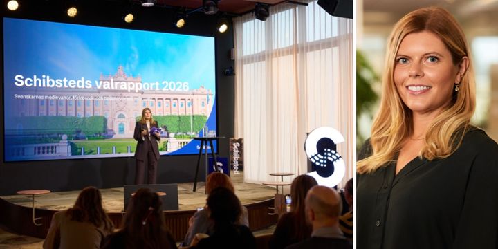 Varannan väljare oroas för desinformation inför valet 2026, enligt ny rapport från Schibsted. Malin Backlund, Insight & Effect Manager på Schibsted, är författare till rapporten. Foto: Schibsted.