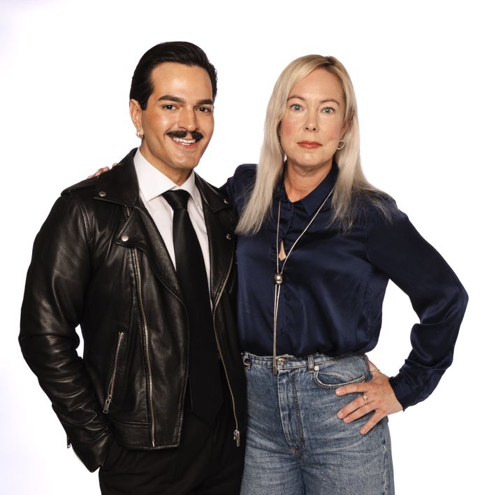 Alex Letic och Linda Hjertén blir morgonduo i Radio Aftonbladet. Tillsammans ska de leda kanalens direktsända morgonsändningar med fokus på nyheter, sport och nöje. ”Vi kommer lyfta allt det vi älskar mest: det senaste, det oväntade och det som människor faktiskt pratar om”, säger Alex Letic. Foto: Filip Meneses / Aftonbladet
