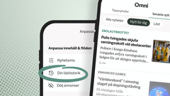 Omnis nya funktioner är ett första steg mot en mer relevant och individanpassad nyhetsupplevelse för varje användare.