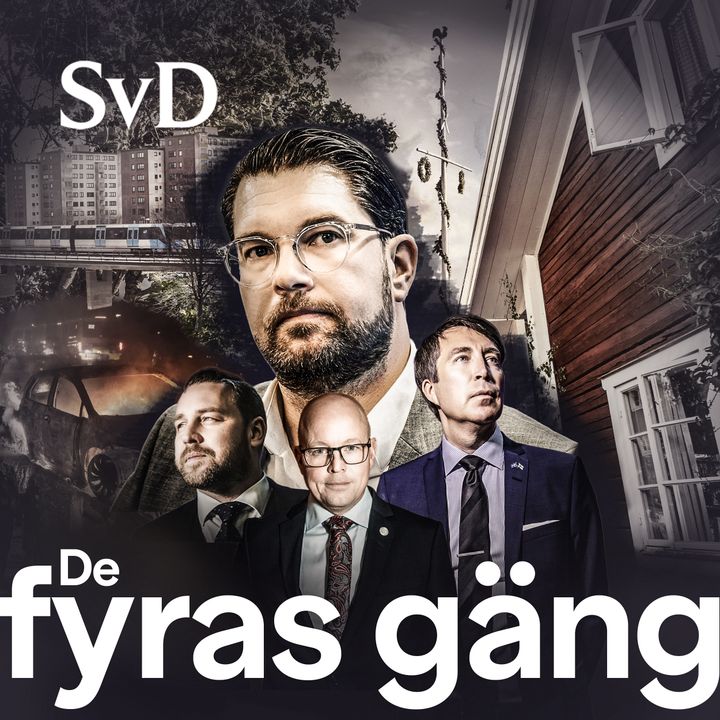 Fyra unga män gick in i ett parti som få trodde hade en framtid. Tre decennier senare står Sverigedemokraterna på tröskeln till regeringsmakten. I SvD dokumentärpodd ”De fyras gäng” berättas historien om vänskapen, konflikterna och den politiska resa som förändrade Sverige.
