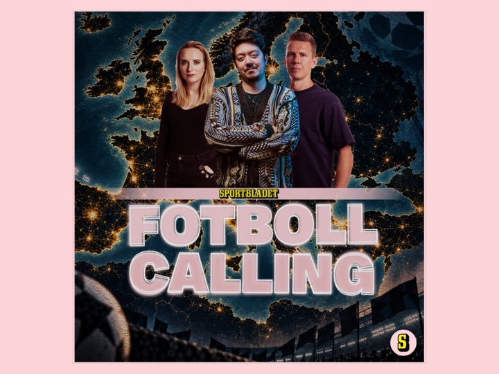 Fotboll Calling är Sportbladets nya poddsatsning på internationell fotboll. Makoto Asahara leder podden och får återkommande sällskap av Frida Fagerlund, Pontus Wernbloom och några av Sportbladets främsta profiler, experter och reportrar, med röster och analyser från fotbollsvärlden. Illustration: Sportbladet