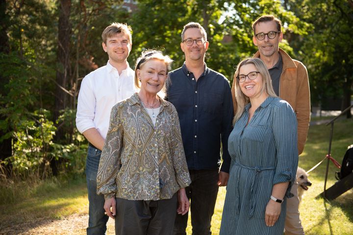 Group photo of KI researchers The researchers from Karolinska Institutet who contributed to the study, from left to right: Hugo Sjöqvist, Christina Dalman, Martin Brynge, Renee Gardner and Håkan Karlsson.