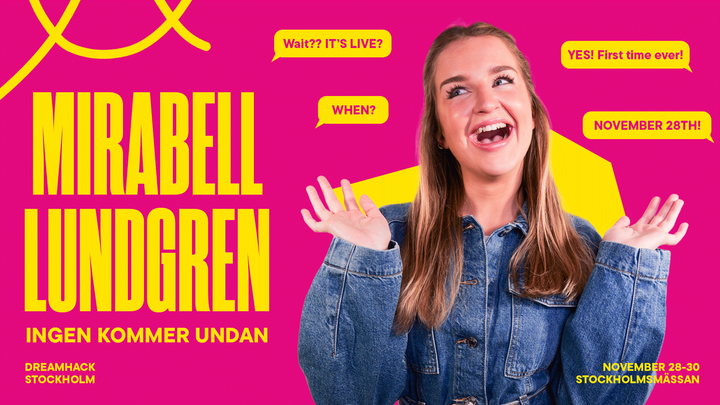 Mirabell Lundgren till DreamHack
