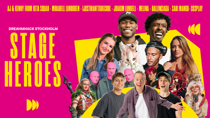 Stora namn uppträder på DreamHack Stockholm 2025