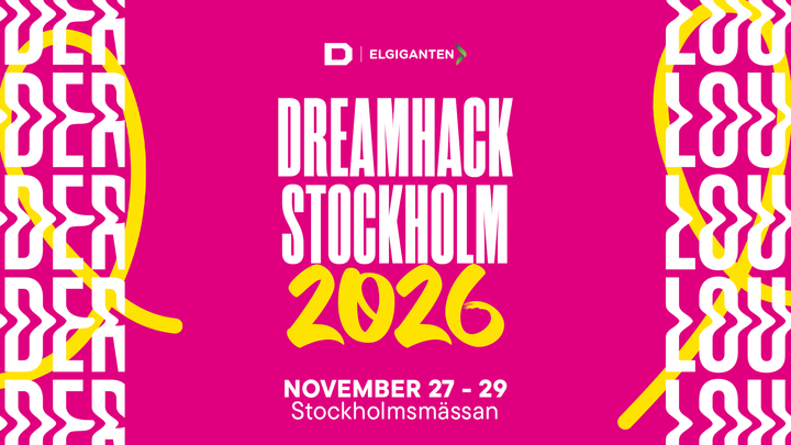 DreamHack återvänder till Stockholm 2026