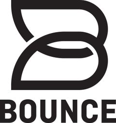 Bounce, logotyp.