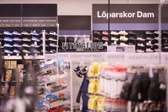 Tydligare avdelningar på XXL i Halmstad