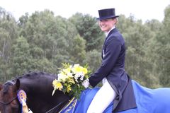 Marina Mattsson kommer till den internationella dressyren på Ribersborg i Malmö.