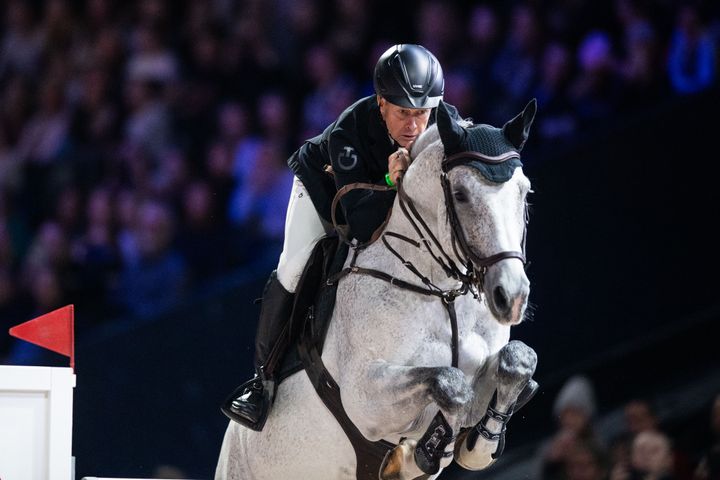 Rolf-Göran Bengtsson rider världscupen i Leipzig, Tyskland, i helgen.