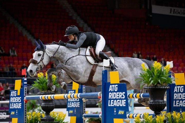 Nicole Holmén vann 1.50-finalen i Scandinavium 2025.