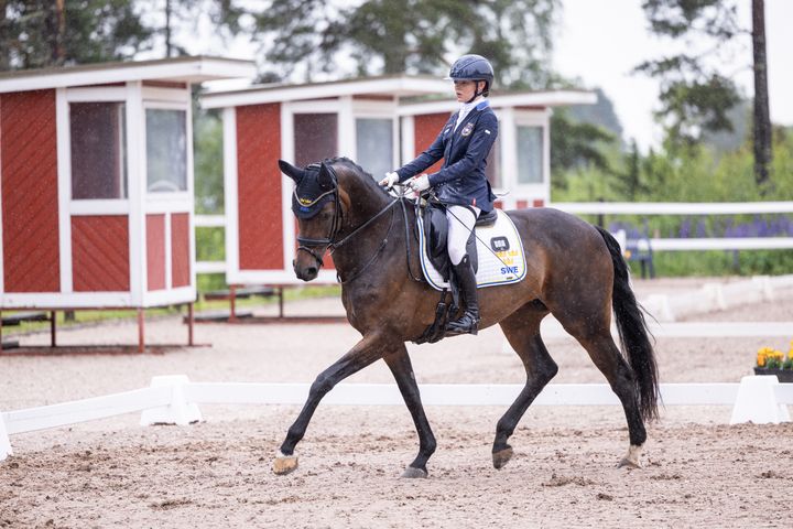 21-åriga Pam Svane och hennes häst Raja har gått från klarhet till klarhet. Nu får de chansen i svenska EM-laget i paradressyr.