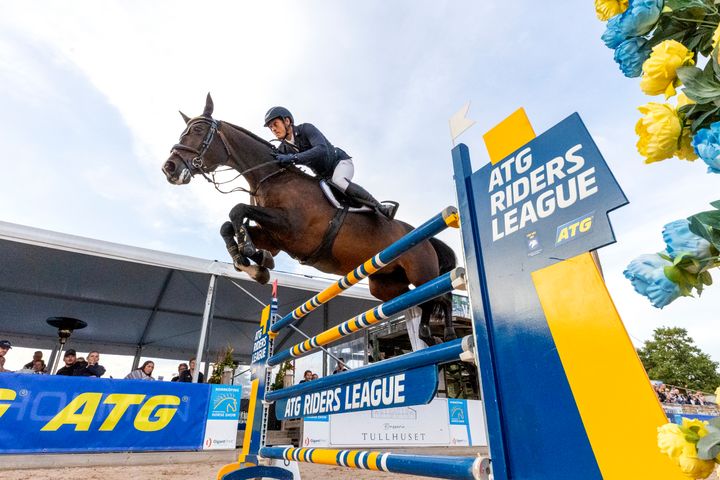 Viktor Melin gick segrande ur GP-klassen när ATG Riders League avgjordes under Norrköping International Horse Show.