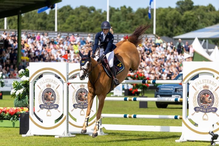 Amanda Landeblad och For Killy ingår i det svenska nationshoppningslaget i franska La Baule kommande helg. Tävlingen är viktig för Sverige i jakten på VM-formen.