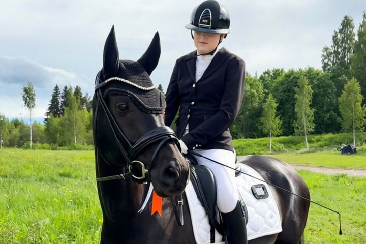 Maja Taflin är en av årets nya deltagare i ATG Talang Paradressyr.