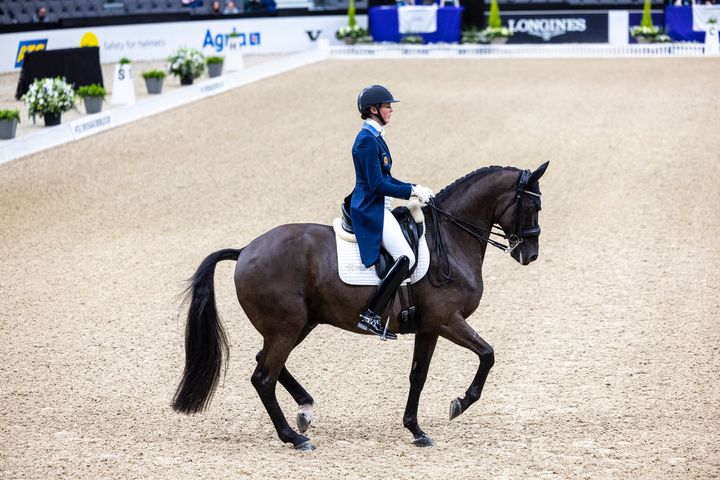 Maria von Essen och Invoice har varit på pallen vid premiären av FEI Dressage World Cup i Herning, Danmark de två senaste säsongerna. Kommande helg är de åter på plats för att ge sig in jakten på världscuppoäng som kan ta dem till 2027 års final i Göteborg.