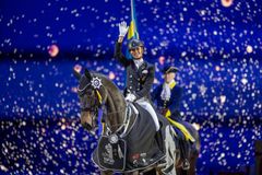 Jessica von Bredow-Werndl & Dalera, winners of the Lövsta Top 10 Dressage Grand Prix 2023.