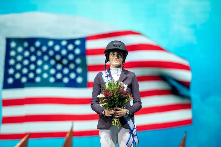 Jessica Springsteen, Grand Prix-segrare 2019, kommer tillbaka till SIHS och Friends Arena.