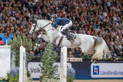 Bertram Allen, IRLAND, Gin Chin van het Lindenhof  winner of  Sweden Grand Prix in Stockholm, Sweden