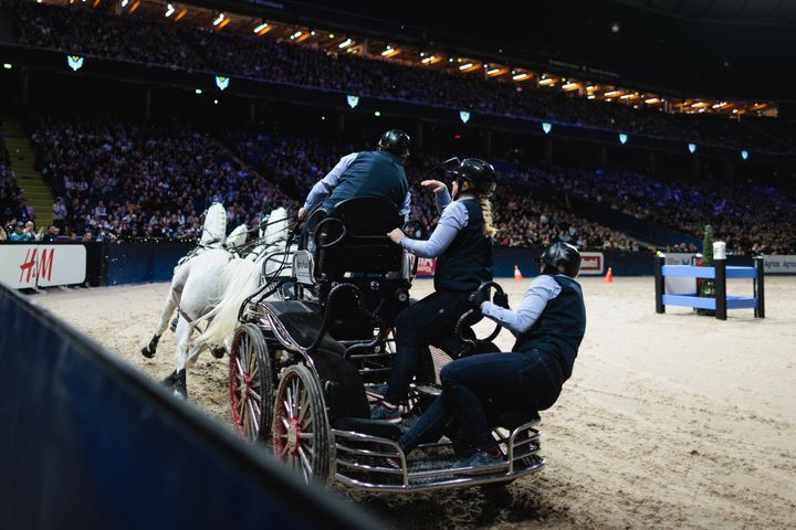 Fredrik Persson körde in på en fjärde plats i världscupen inför fullsatta läktare i Strawberry Arena.