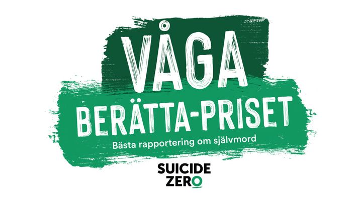 Ekoredaktionen och Situation Sthlm prisas när Suicide Zero, för elfte året i rad, delar ut Våga berätta-priset.