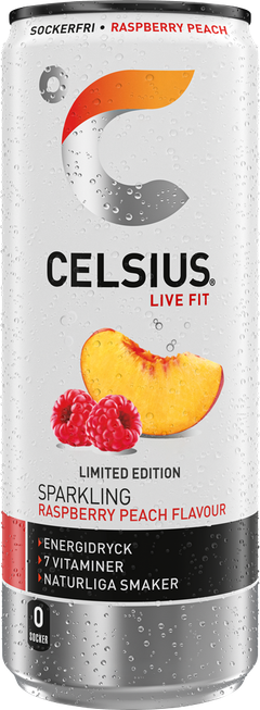CELSIUS Raspberry Peach 250 ml