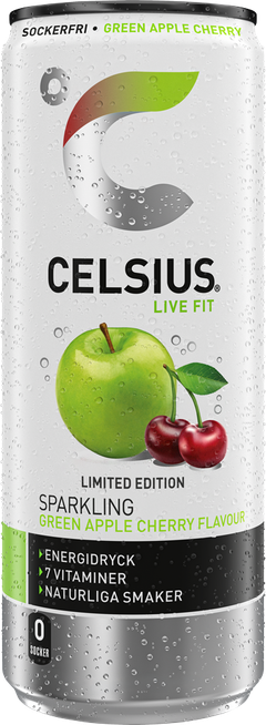 CELSIUS Green Apple Cherry 250 ml