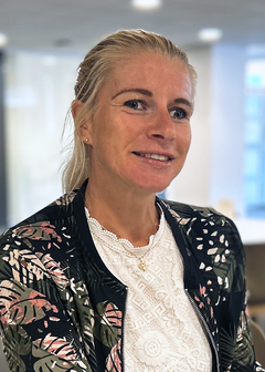 Pressbild Åsa Miemois, hälsoutvecklare på Falck.