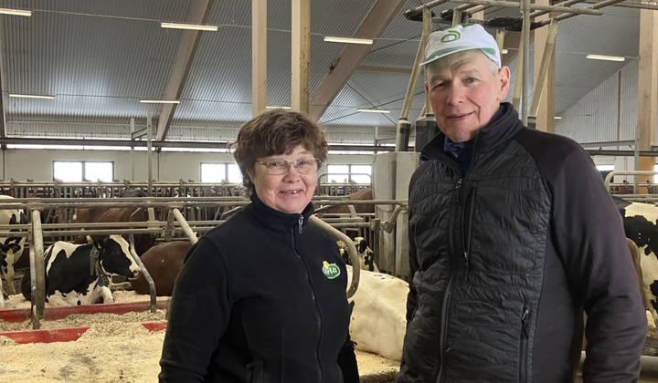 Guldmedaljörer: Mats och Kerstin Svensson, Flisby Prästgård, Flisby