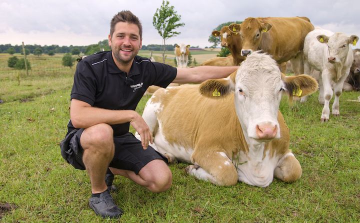 Arkivbild på Jens Thulin, ägare av Vismarlövsgården.