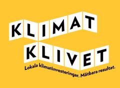 Klimatklivet logo med tagline