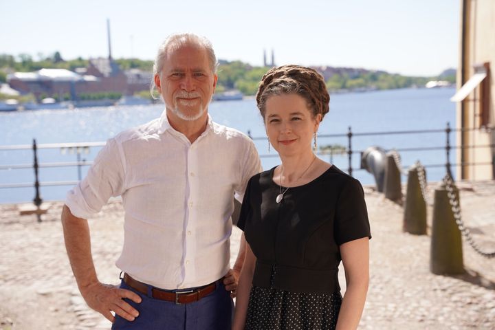 Daniel Helldén och Amanda Lind