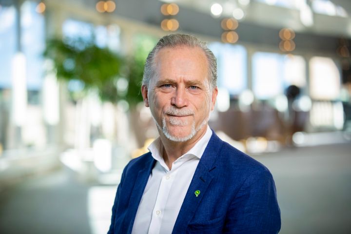 Daniel Helldén, språkrör för Miljöpartiet