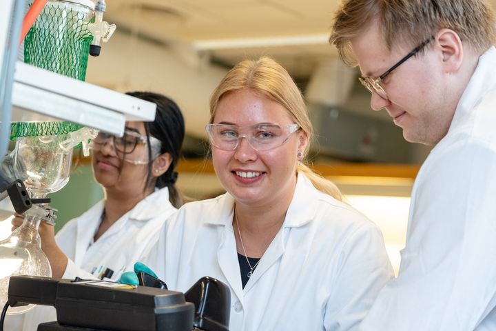 Studenter på farmaciprogrammen